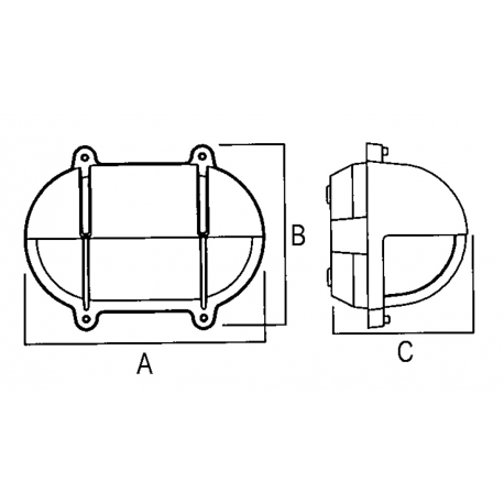 Tortue ovale en laiton