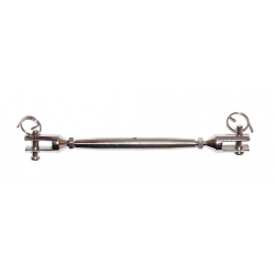 Stainless steel turnbuckle fixed fork