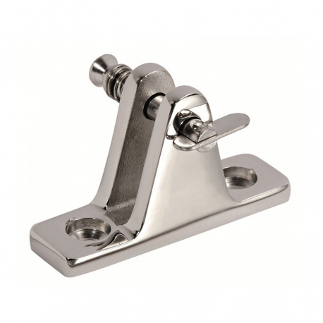 Stainless steel straight fork support with pin