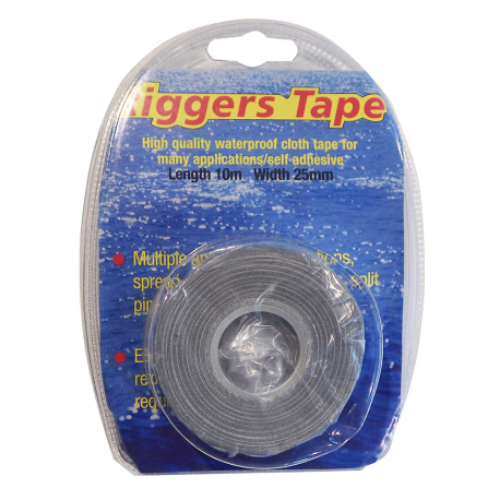 Riggers tape argento