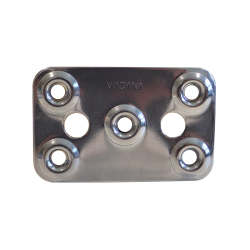 Fixed belt plate mm. 62x40