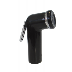 Svart ABS-dusch