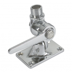 Double-jointed brass base