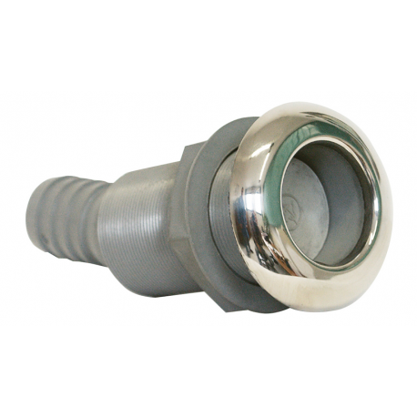 Drain incliné auto-drainant en pvc-inox