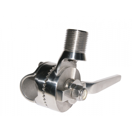 Base articulée en acier inoxydable