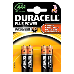Piles alcalines power plus ministilo aaa