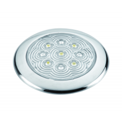 5-LED plafondlamp van roestvrij staal