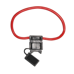 Waterproof flying fuse holder for standard fuses