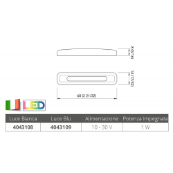 Luce bianca di cortesia tab ssr 2 2