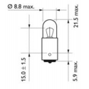 Enkelpolige 9s-lamp