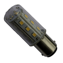 15 LED BA15S-pære