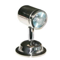 Foco orientable de acero inoxidable