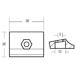 Placa para motores de 8/15 hp 2