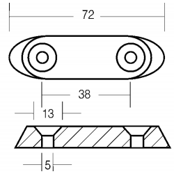 Plate for 3,5/50 hp motors 2