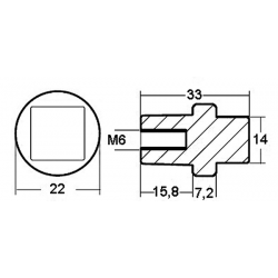 Anode pour moteurs Yamaha 75/300 cv 2