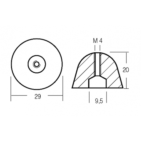 Ogiva per bow thrust rif.or.4110098