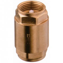 Terugslagklep van messing