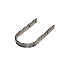 Abrazadera estrecha de acero inoxidable