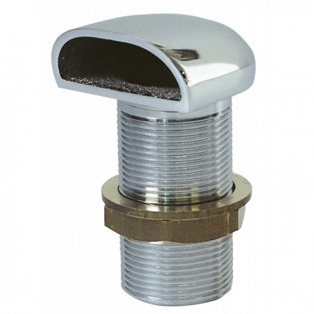 Chromed brass umbrella stand - Guidi