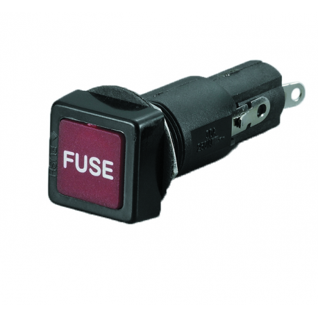 Porte-fusible encastré à capuchon