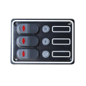 Panel de 3 interruptores