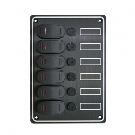 6-switch panel
