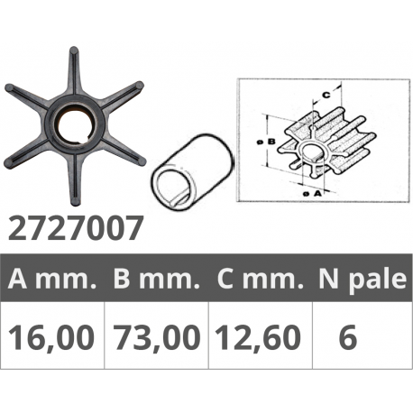Impulsor mercurio 2/4t 18-50 hp