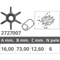 Mercury 2/4t 18–50 hk impeller