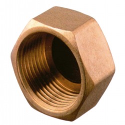 Bouchon à vis femelle en laiton