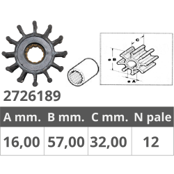 Volvo waaier 21213660/3862567