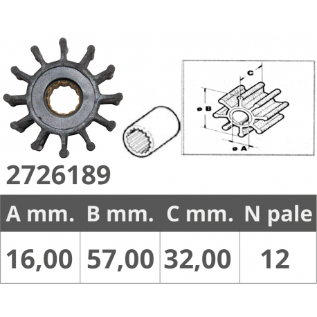Impulsor volvo 21213660/3862567