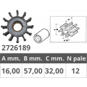 Volvo-impeller 21213660/3862567