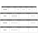 Laufrad yamaha/selva 4t 6-8 hp