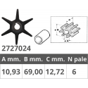 Johnson/EV-impeller 2t 3-7,5 hk