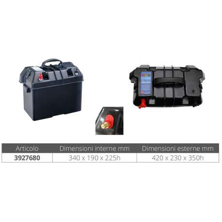 Batteriekasten mit Zigarettenanzünderbuchse