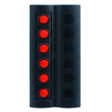 Panel med 6 brytare