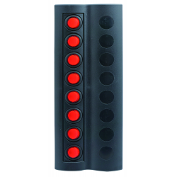 Pannello a 8 interruttori