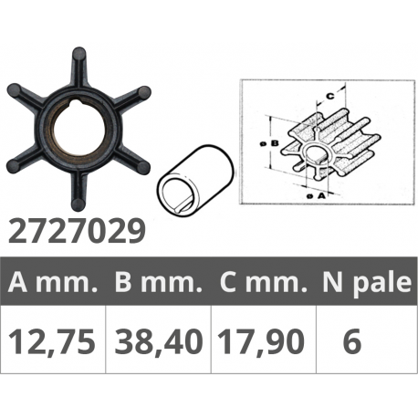 Gir. johonson/ev. 2/4t 8-9,9-15 cv