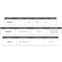 Waaier yamaha/selva 4t 80-100 pk