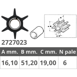 Impulsor yamaha-selva 2/4t 20-50 hp 2
