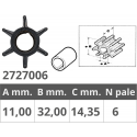 Mercury 2t 3,5-3,6-4-5 pk waaier
