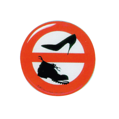 Keine Schuhe an Bord als Erleichterung