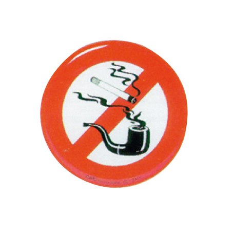 No smoking on board embossed