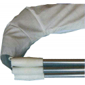 Juntas de nylon a 90° para tubo ø mm.22
