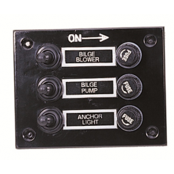 3-bryterpanel i ABS
