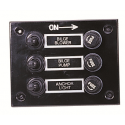 Panel ABS de 3 interruptores