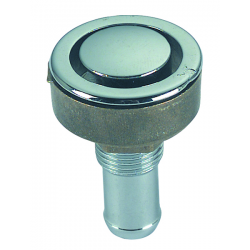 Straight recessed brass vent