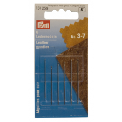Agujas de coser de acero inoxidable nº 6 rectas