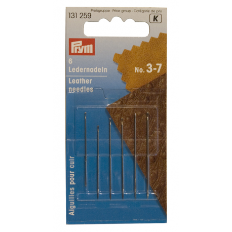 Agujas de coser de acero inoxidable nº 6 rectas