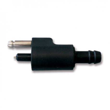 Stecker mit Mehrmarken-Schlauchanschluss
